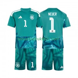 Thuisshirt Duitsland Keeper Manuel Neuer 1 Voetbalteneu Kinderen WK 2026 S-S