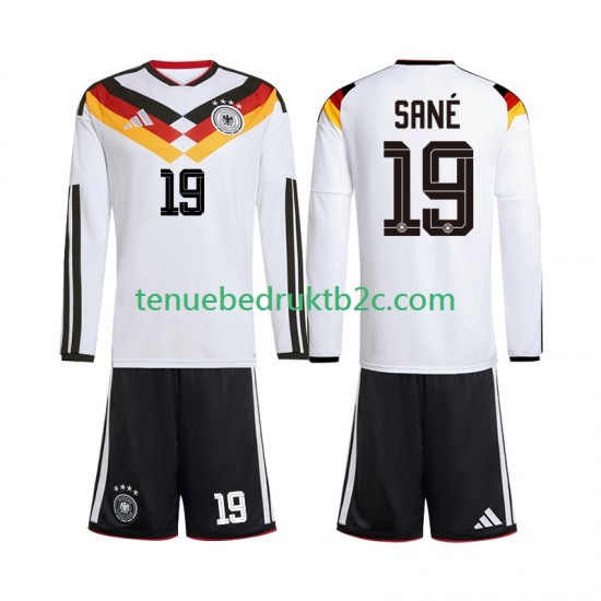 Thuisshirt Duitsland Leroy Sane 19 Voetbalteneu Kinderen WK 2026 L-S