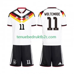 Thuisshirt Duitsland Woltemade 11 Voetbalteneu Kinderen WK 2026 S-S
