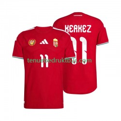 Thuisshirt Hongarije Kerkez 11 Mannen WK 2026 S-S
