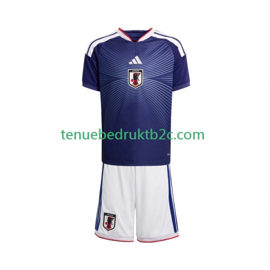 Thuisshirt Japan Voetbalteneu Kinderen WK 2026 S-S