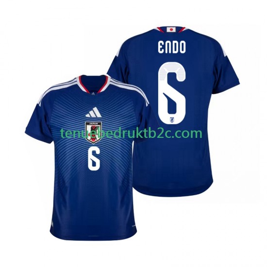 Thuisshirt Japan Wataru Endo 6 Mannen WK 2026 S-S