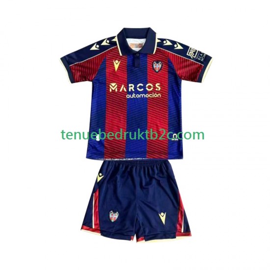 Thuisshirt Levante Voetbalteneu Kinderen 2025-26 S-S