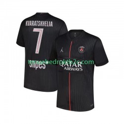 4de shirt Paris Saint-Germain Khvicha Kvaratskhelia 7 Mannen 2025-26 S-S