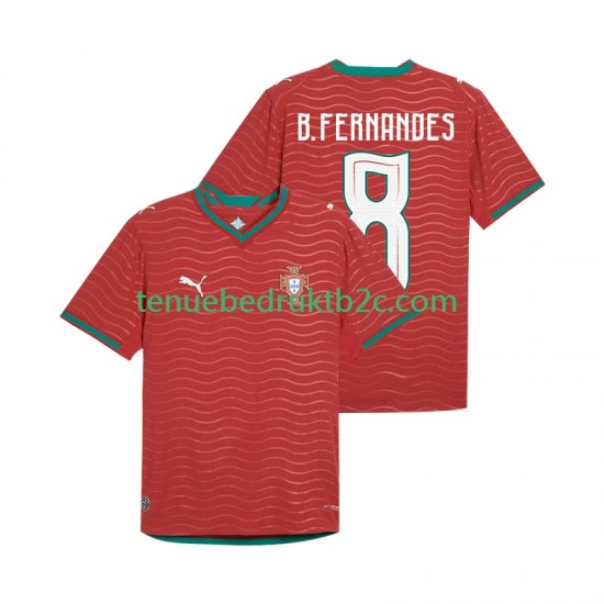 Thuisshirt Portugal Bruno Fernandes 8 Mannen WK 2026 S-S