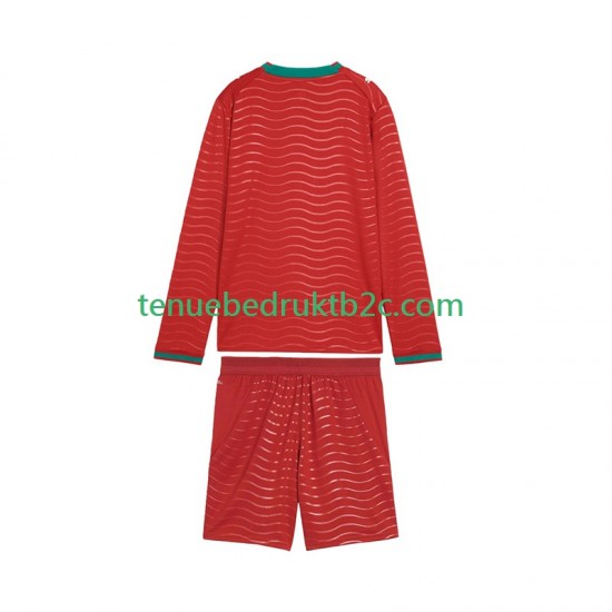 Thuisshirt Portugal Voetbalteneu Kinderen WK 2026 L-S