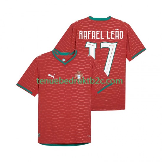 Thuisshirt Portugal Rafael Leao 17 Mannen WK 2026 S-S