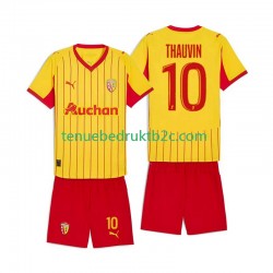 Thuisshirt RC Lens Florian Thauvin 10 Voetbalteneu Kinderen 2025-26 S-S
