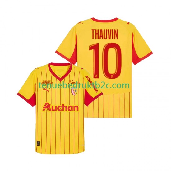 Thuisshirt RC Lens Florian Thauvin 10 Mannen 2025-26 S-S