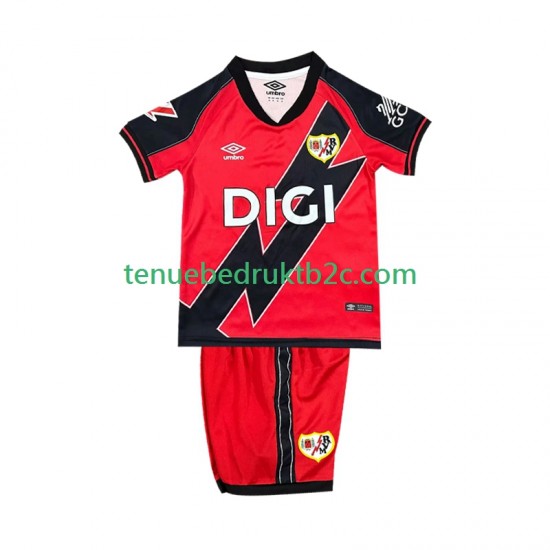 Uitshirt Rayo Vallecano Voetbalteneu Kinderen 2025-26 S-S