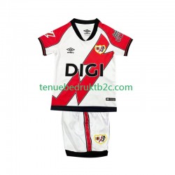 Thuisshirt Rayo Vallecano Voetbalteneu Kinderen 2025-26 S-S