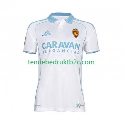 Thuisshirt Real Zaragoza Mannen 2025-26 S-S