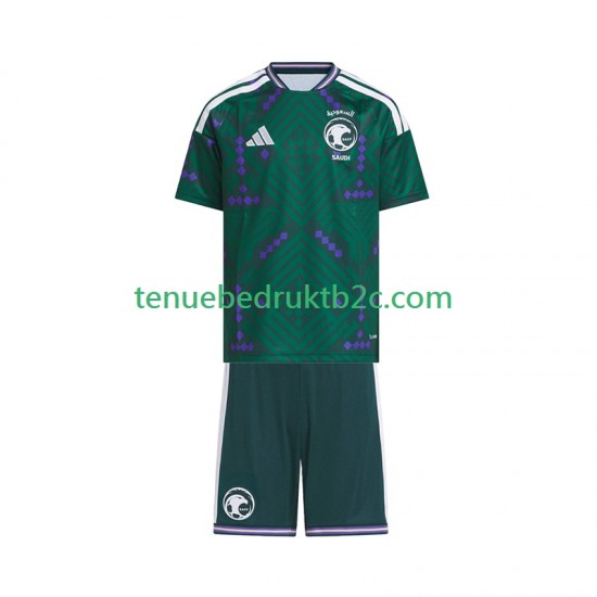 Thuisshirt Saoedi-Arabië Voetbalteneu Kinderen WK 2026 S-S