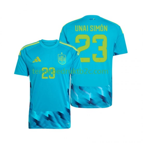 Thuisshirt Spanje Keeper Unai Simon 23 Mannen WK 2026 S-S