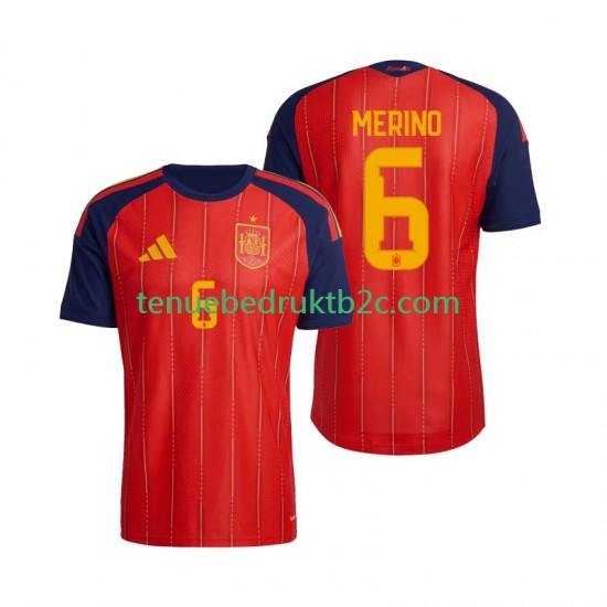 Thuisshirt Spanje Mikel Merino 6 Mannen WK 2026 S-S