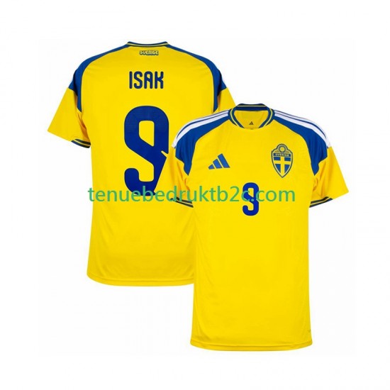 Thuisshirt Zweden Isak 9 Mannen 2026 S-S