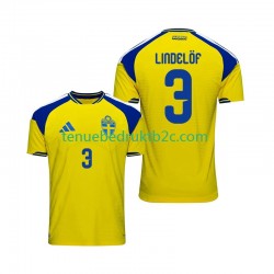 Thuisshirt Zweden Victor Lindelof 3 Mannen 2026 S-S
