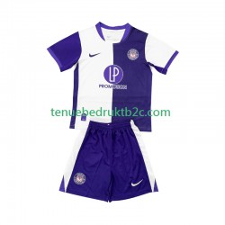 Thuisshirt Toulouse Voetbalteneu Kinderen 2025-26 S-S
