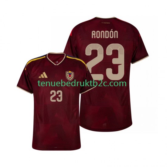Thuisshirt Venezuela Salomon Rondon 23 Mannen 2026 S-S