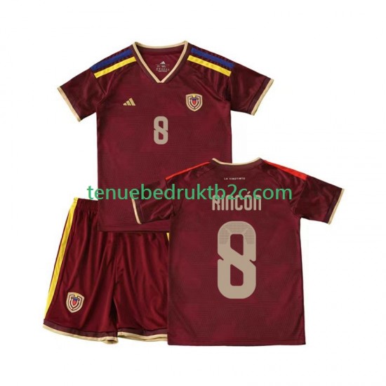 Thuisshirt Venezuela Tomas Rincon 8 Voetbalteneu Kinderen 2026 S-S