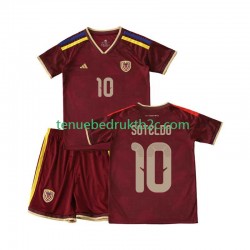 Thuisshirt Venezuela Yeferson Soteldo 10 Voetbalteneu Kinderen 2026 S-S