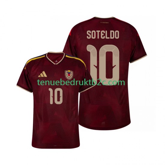 Thuisshirt Venezuela Yeferson Soteldo 10 Mannen 2026 S-S