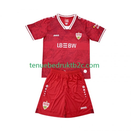 Uitshirt VfB Stuttgart Voetbalteneu Kinderen 2025-26 S-S