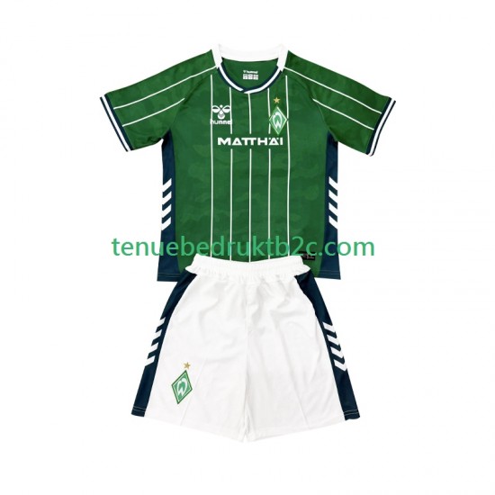 Thuisshirt Werder Bremen Voetbalteneu Kinderen 2025-26 S-S