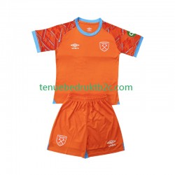 Uitshirt West Ham United Keeper Voetbalteneu Kinderen 2025-26 S-S