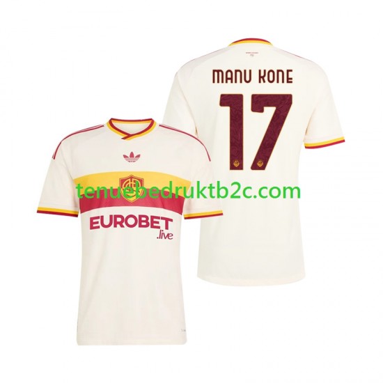 Uitshirt AS Roma Manu Kone 17 Mannen 2026-27 S-S