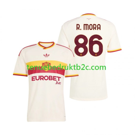 Uitshirt AS Roma Rodrigo Mora 86 Mannen 2026-27 S-S