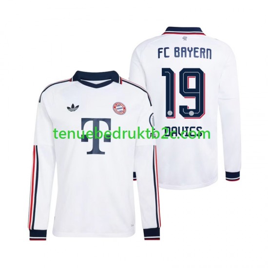 Uitshirt FC Bayern München Alphonso Davies 19 Mannen 2026-27 L-S