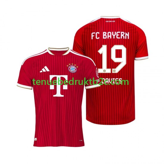 Thuisshirt FC Bayern München Alphonso Davies 19 Mannen 2026-27 S-S
