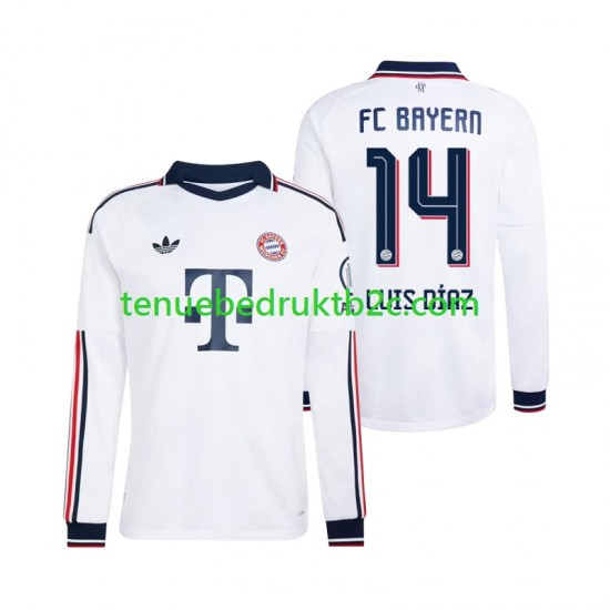Uitshirt FC Bayern München Luis Diaz 14 Mannen 2026-27 L-S