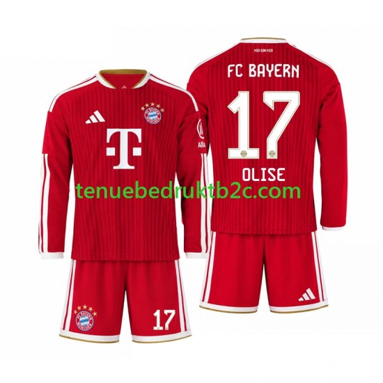Thuisshirt FC Bayern München Michael Olise 17 Voetbalteneu Kinderen 2026-27 L-S