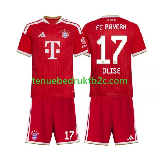 Thuisshirt FC Bayern München Michael Olise 17 Voetbalteneu Kinderen 2026-27 S-S