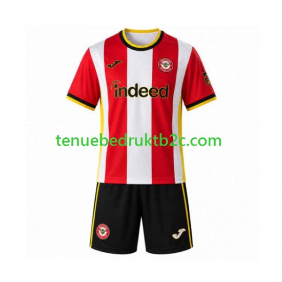 Thuisshirt Brentford Voetbalteneu Kinderen 2026-27 S-S