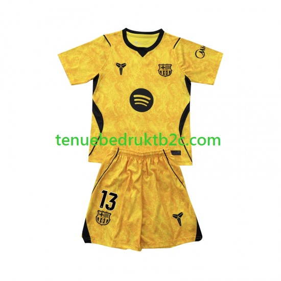 4de shirt FC Barcelona Keeper Wojciech Szczesny 13 Voetbalteneu Kinderen 2026-27 S-S