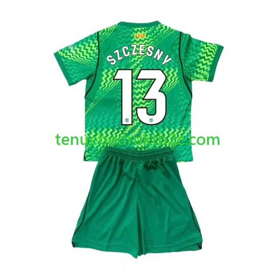 Thuisshirt FC Barcelona Keeper Wojciech Szczesny 13 Voetbalteneu Kinderen 2026-27 S-S