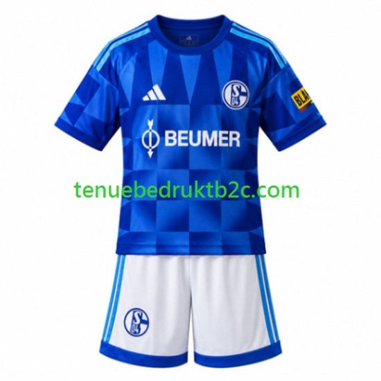Thuisshirt Schalke 04 FC Voetbalteneu Kinderen 2026-27 S-S