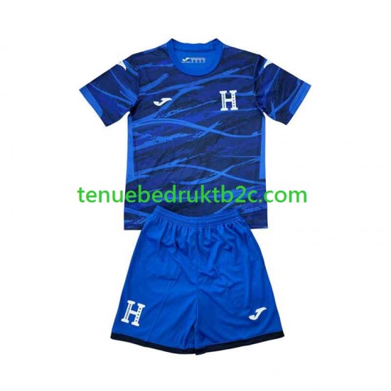 4de shirt Honduras Voetbalteneu Kinderen 2026 S-S