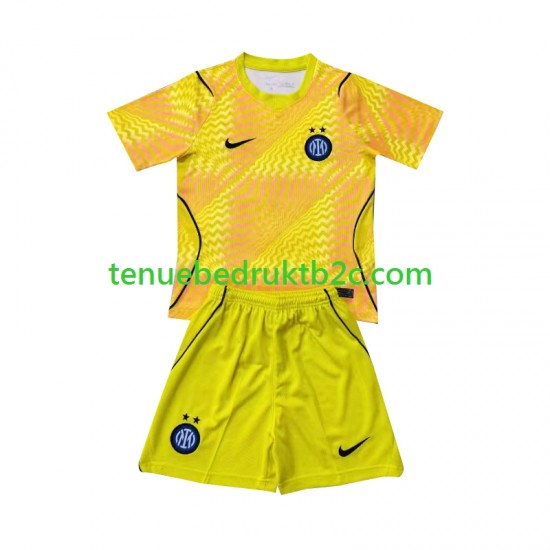 Thuisshirt Inter Milan Keeper Voetbalteneu Kinderen 2026-27 S-S