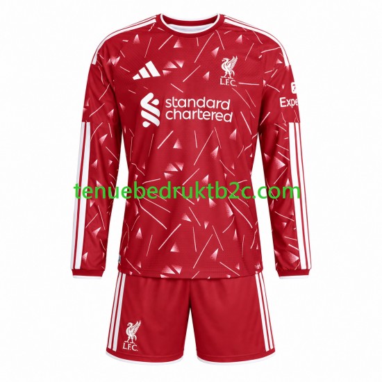 Thuisshirt Liverpool Voetbalteneu Kinderen 2026-27 L-S