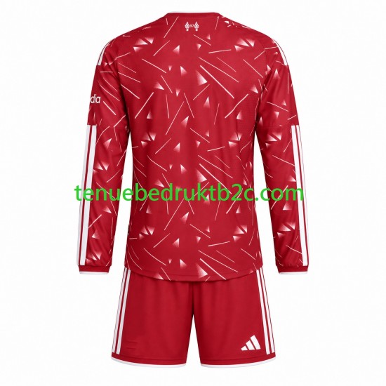 Thuisshirt Liverpool Voetbalteneu Kinderen 2026-27 L-S
