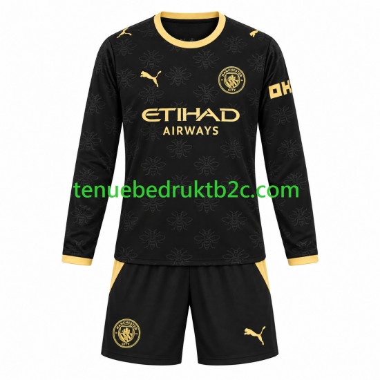 Uitshirt Manchester City Voetbalteneu Kinderen 2026-27 L-S