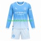 Thuisshirt Manchester City Voetbalteneu Kinderen 2026-27 L-S