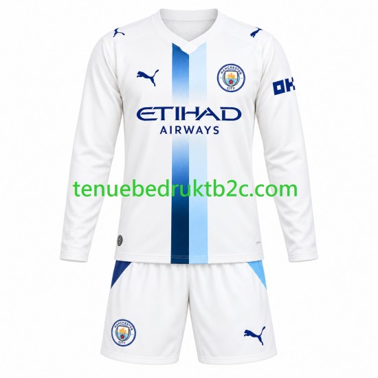 3de shirt Manchester City Voetbalteneu Kinderen 2026-27 L-S