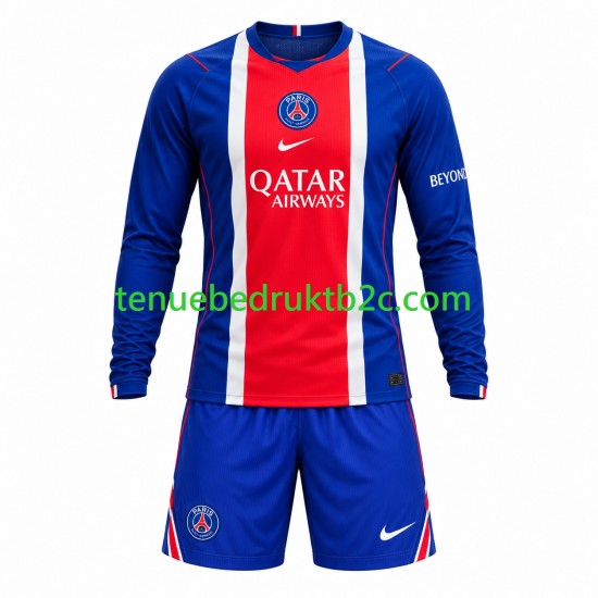 Thuisshirt Paris Saint-Germain Voetbalteneu Kinderen 2026-27 L-S