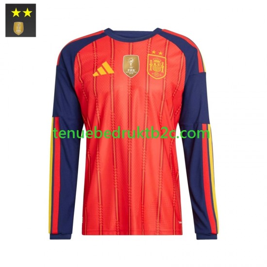 Thuisshirt Spanje Mannen 2026-27 L-S
