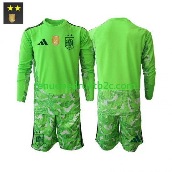 3de shirt Spanje Keeper Voetbalteneu Kinderen 2026-27 L-S